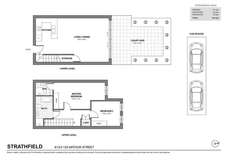 Floorplan of Homely apartment listing, 4/123-125 Arthur Street, Strathfield NSW 2135