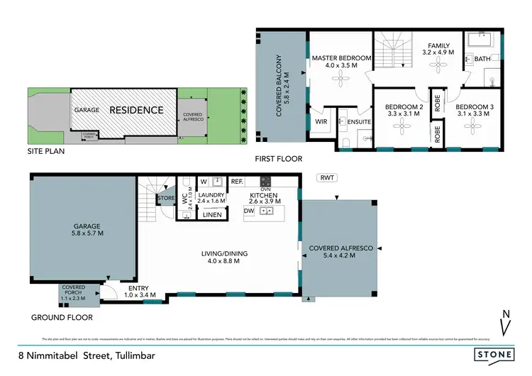 Floorplan of Homely house listing, 8 Nimmitabel Street, Tullimbar NSW 2527