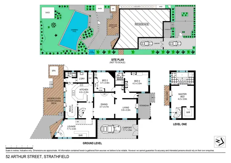 Floorplan of Homely house listing, 52 Arthur Street, Strathfield NSW 2135