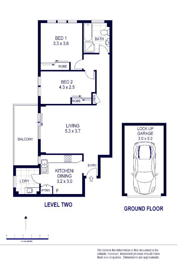 Floorplan of Homely apartment listing, 6/6-8 Fraters Avenue, Sans Souci NSW 2219