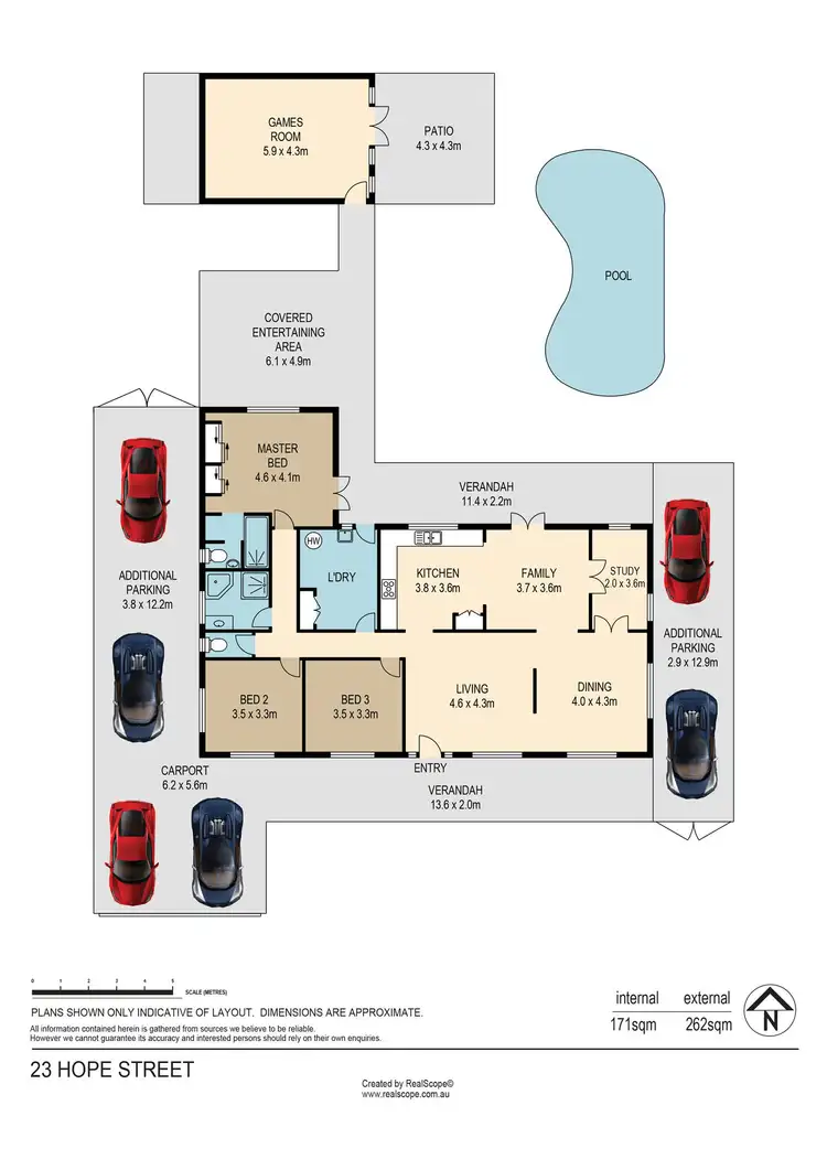 Floorplan of Homely house listing, 23 Hope Street, Ormiston QLD 4160