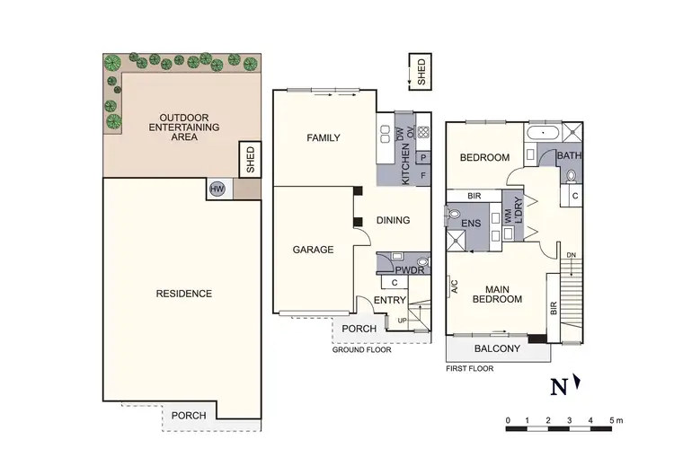 Floorplan of Homely unit listing, 4/6 Laurel Avenue, Boronia VIC 3155