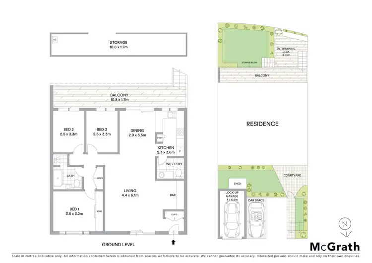 Floorplan of Homely villa listing, 33/24 Toronto Parade, Sutherland NSW 2232