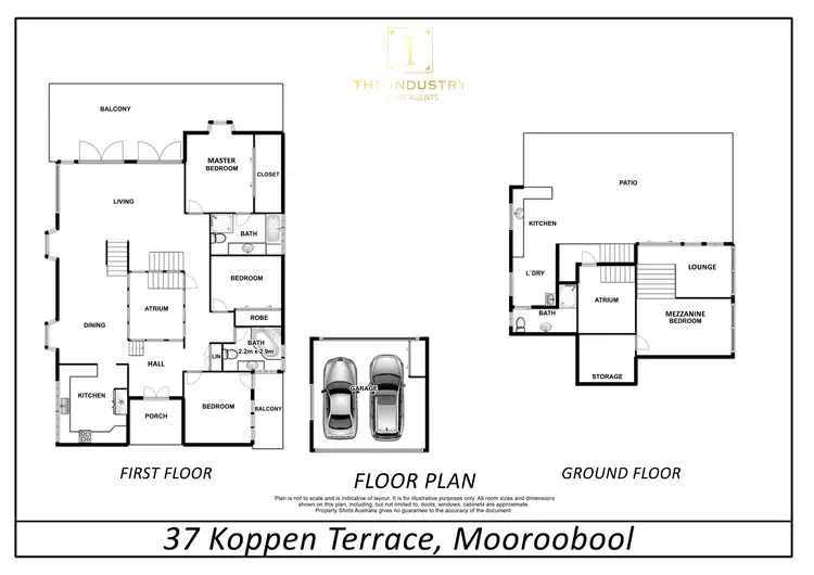 Floorplan of Homely house listing, 37 Koppen Terrace, Mooroobool QLD 4870