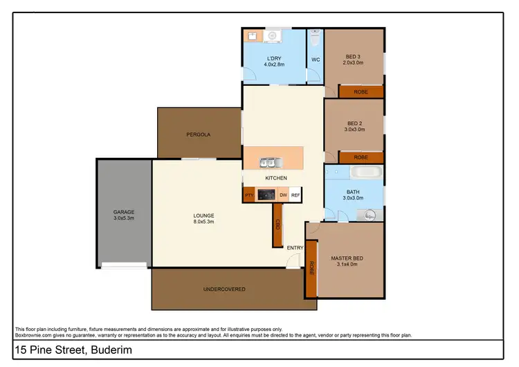 Floorplan of Homely house listing, 15 Pine Street, Buderim QLD 4556