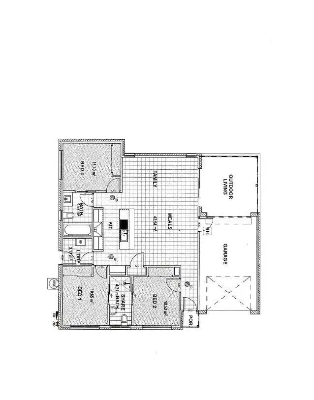 Floorplan of Homely house listing, 1A Alexander Avenue, Cowes VIC 3922