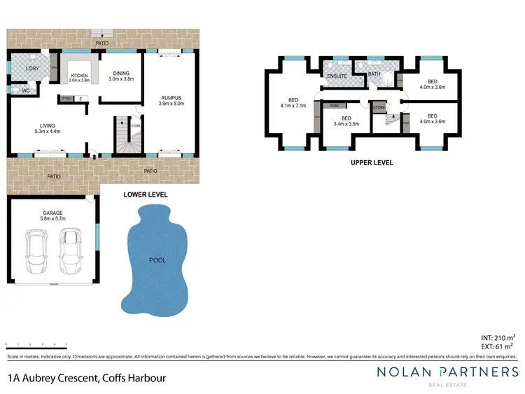 Floorplan of Homely house listing, 1A Aubrey Crescent, Coffs Harbour NSW 2450