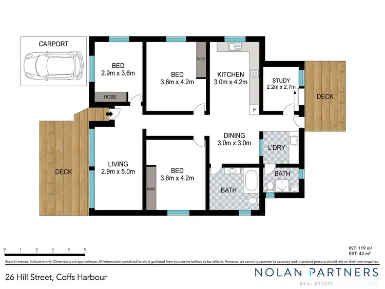 Floorplan of Homely house listing, 26 Hill Street, Coffs Harbour NSW 2450