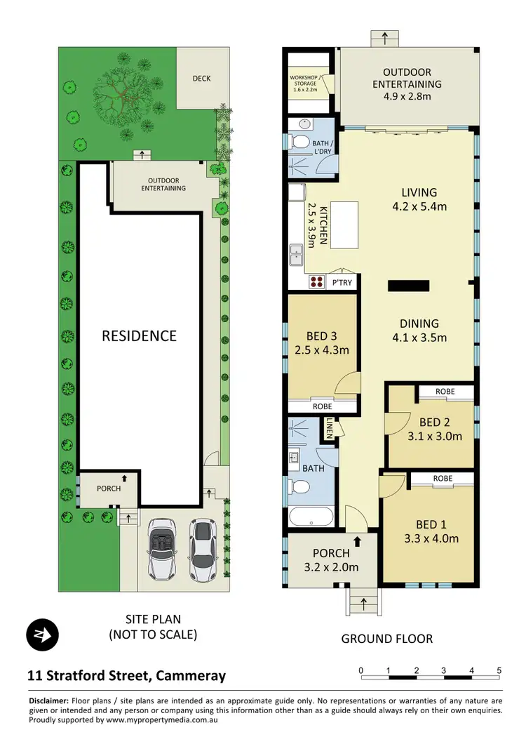 Floorplan of Homely house listing, 11 Stratford Street, Cammeray NSW 2062