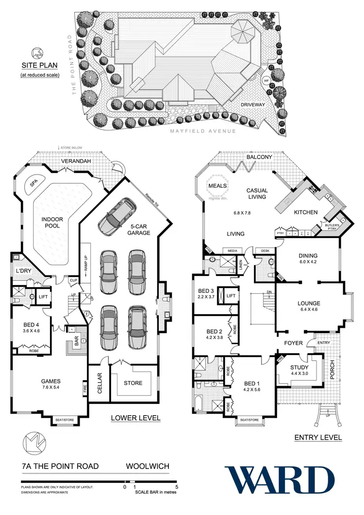 Floorplan of Homely house listing, 7A The Point Road, Hunters Hill NSW 2110