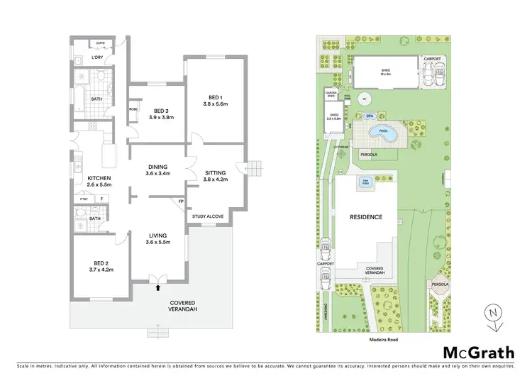 Floorplan of Homely house listing, 29 Madeira Road, Mudgee NSW 2850