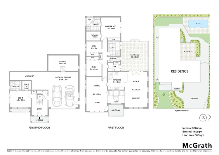 Floorplan of Homely house listing, 14 Kyeema Avenue, Highton VIC 3216