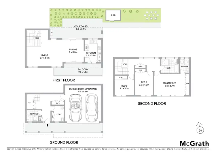 Floorplan of Homely house listing, 3/24 Mount Street, Coogee NSW 2034