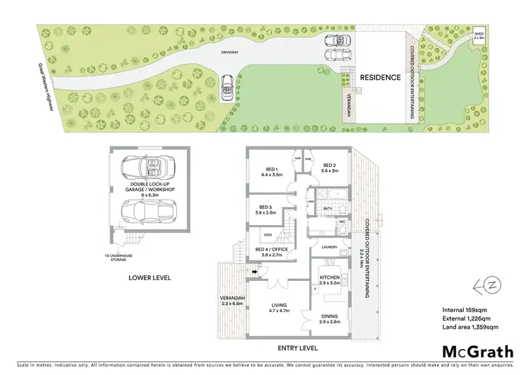 Floorplan of Homely house listing, 240 Great Western Highway, Wentworth Falls NSW 2782