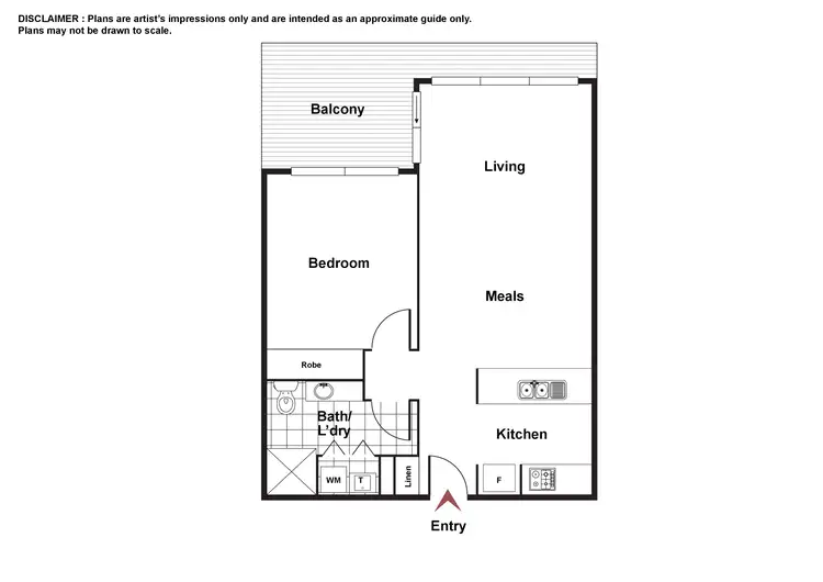 Floorplan of Homely apartment listing, 14/41 Philip Hodgins Street, Wright ACT 2611