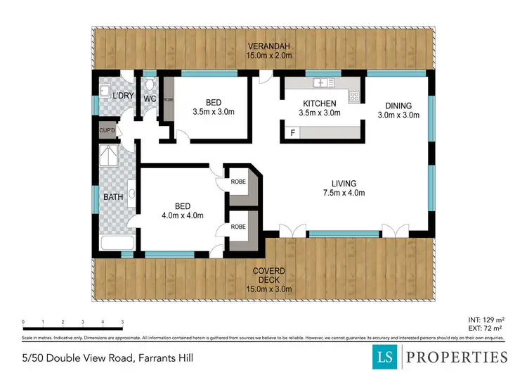 Floorplan of Homely house listing, 5/50 Doubleview Road, Farrants Hill NSW 2484