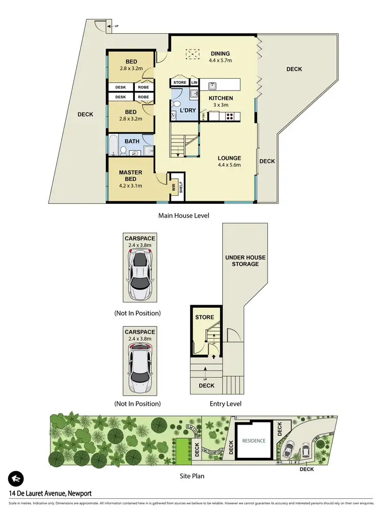 Floorplan of Homely house listing, 14 De Lauret Avenue, Newport NSW 2106