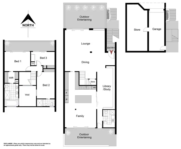Floorplan of Homely townhouse listing, 11/65 Musgrave Street, Yarralumla ACT 2600