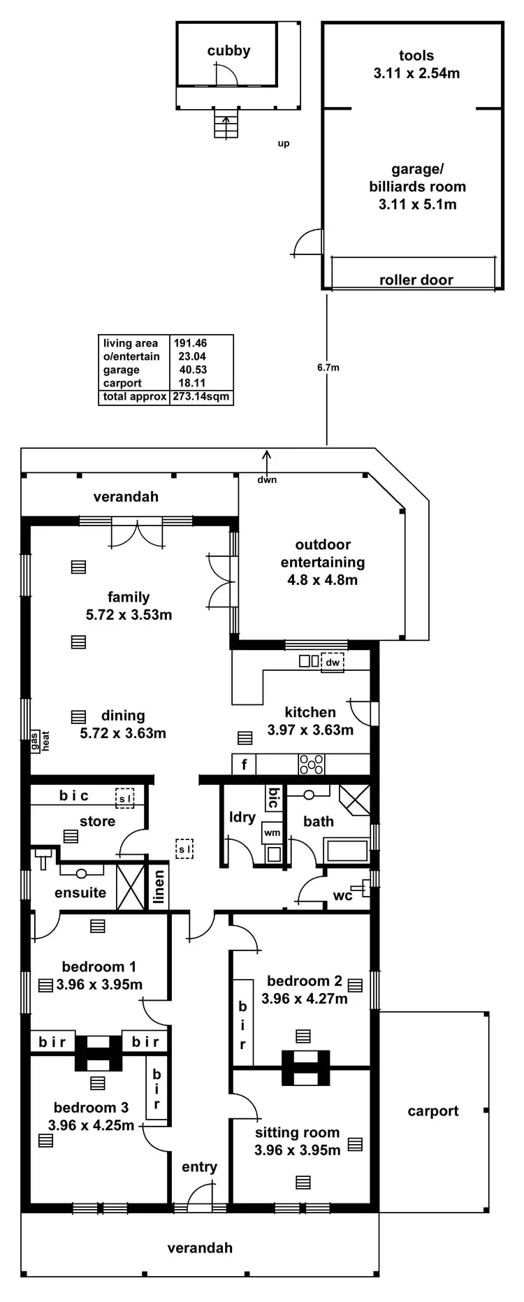 Floorplan of Homely house listing, 47 Barker Road, Prospect SA 5082