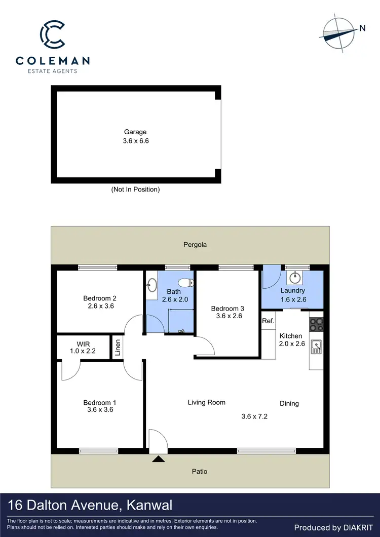 Floorplan of Homely house listing, 16 Dalton Avenue, Kanwal NSW 2259
