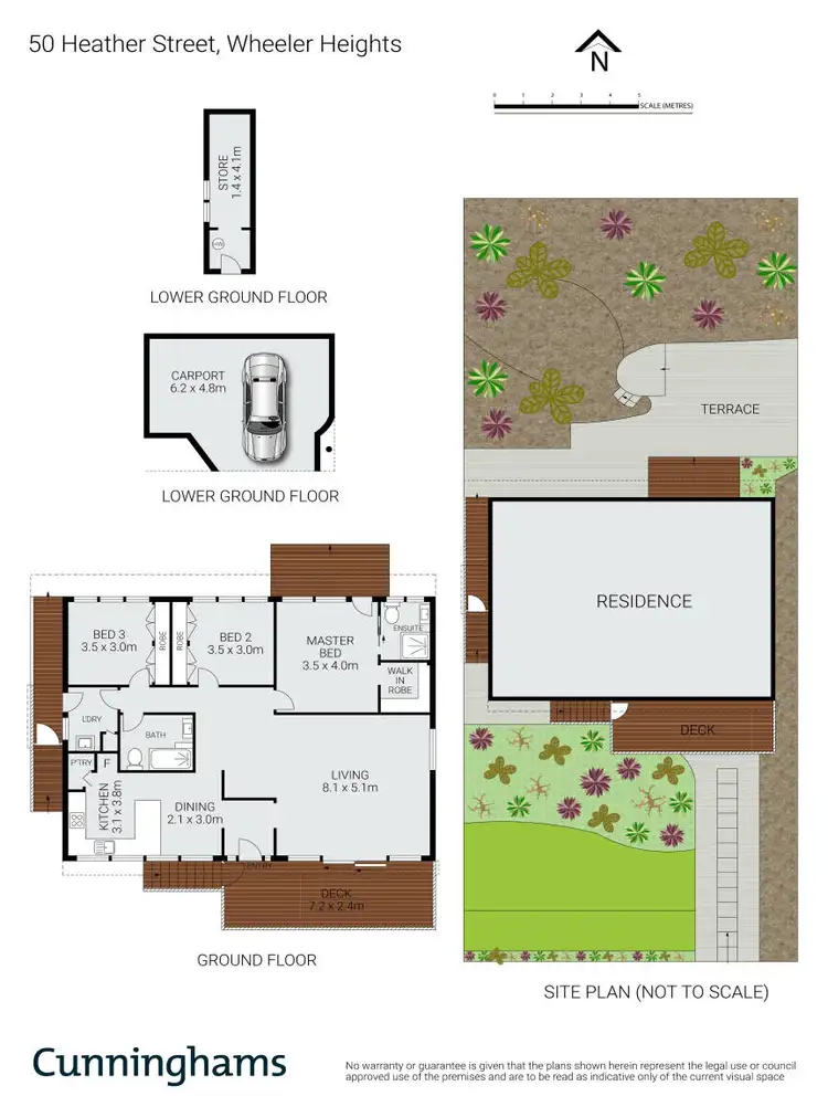 Floorplan of Homely house listing, 50 Heather Street, Wheeler Heights NSW 2097