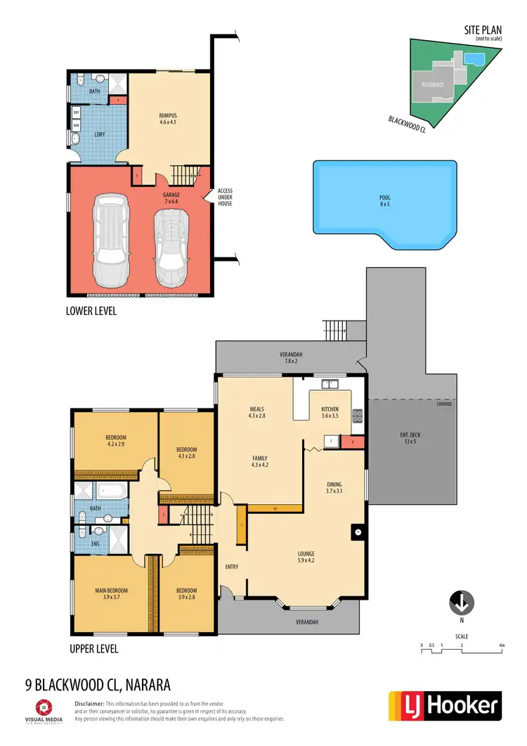 Floorplan of Homely house listing, 9 Blackwood Close, Narara NSW 2250
