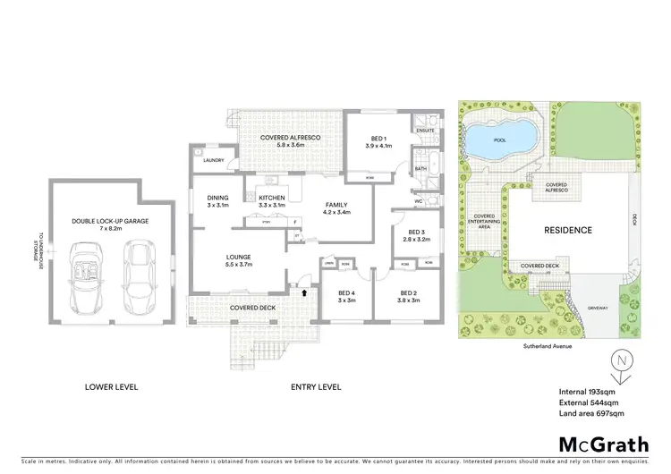 Floorplan of Homely house listing, 27 Sutherland Avenue, Kings Langley NSW 2147