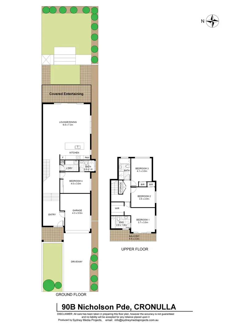Floorplan of Homely house listing, 90B Nicholson Parade, Cronulla NSW 2230