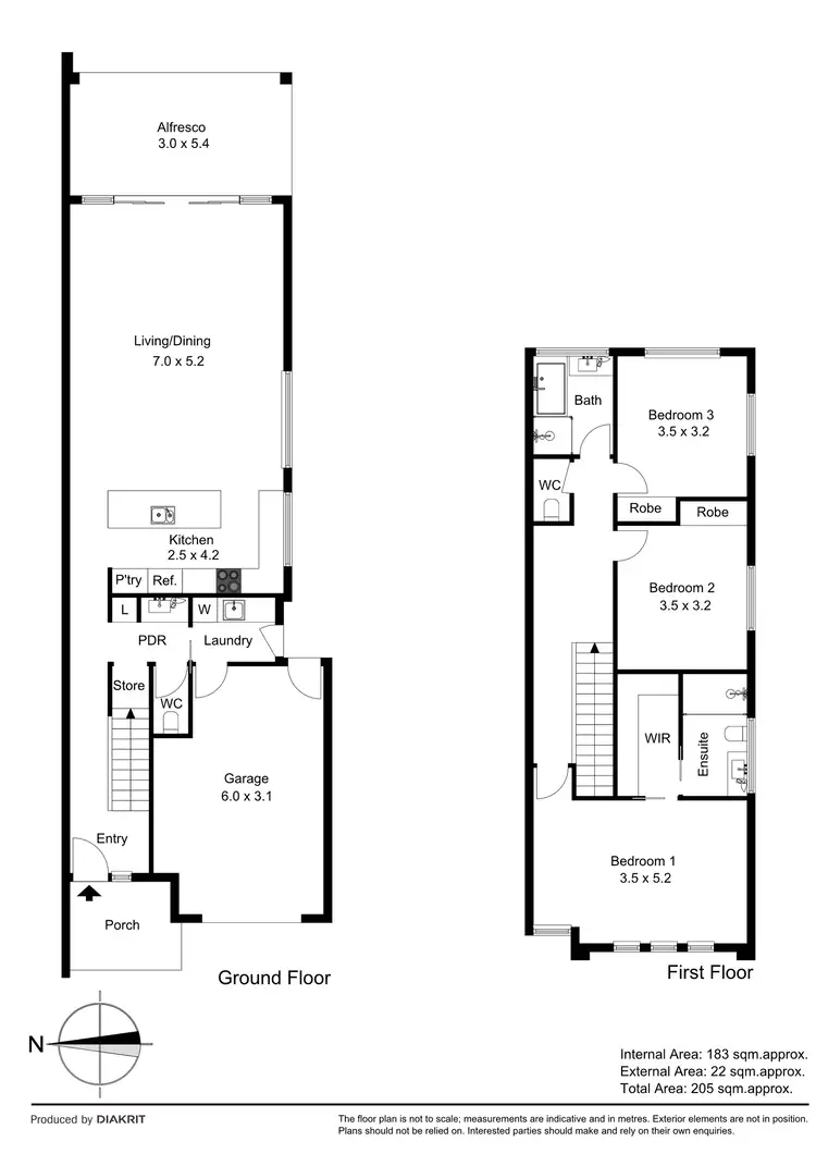 Floorplan of Homely house listing, 16C Hilda Avenue, Newton SA 5074