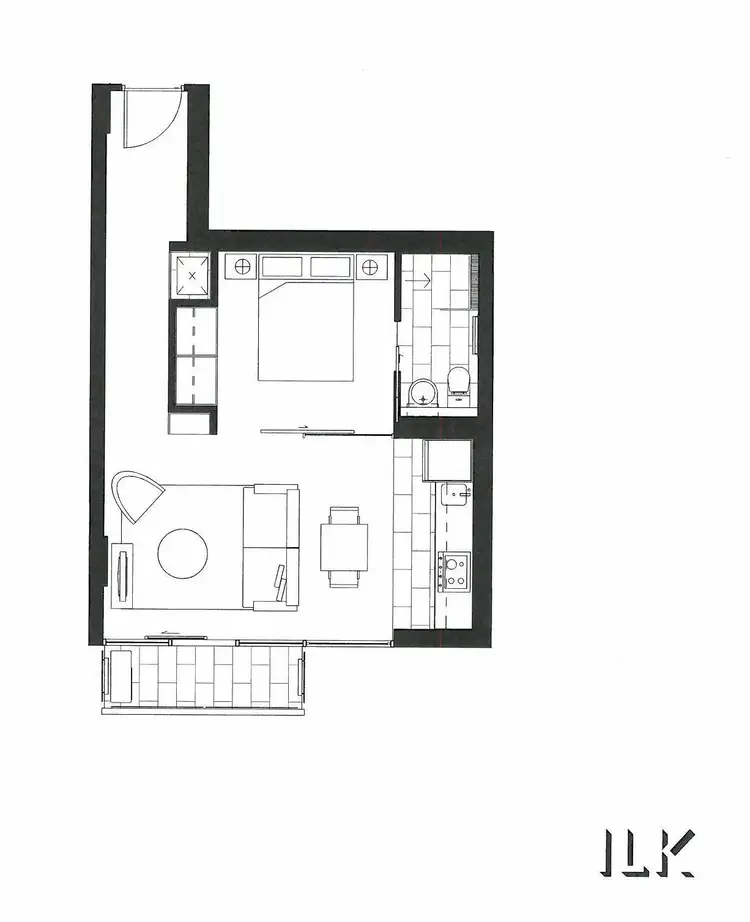 Floorplan of Homely apartment listing, 227 Toorak Road, South Yarra VIC 3141