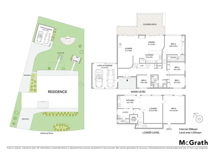 Floorplan of Homely house listing, 36 Dewhurst Drive, Mudgee NSW 2850