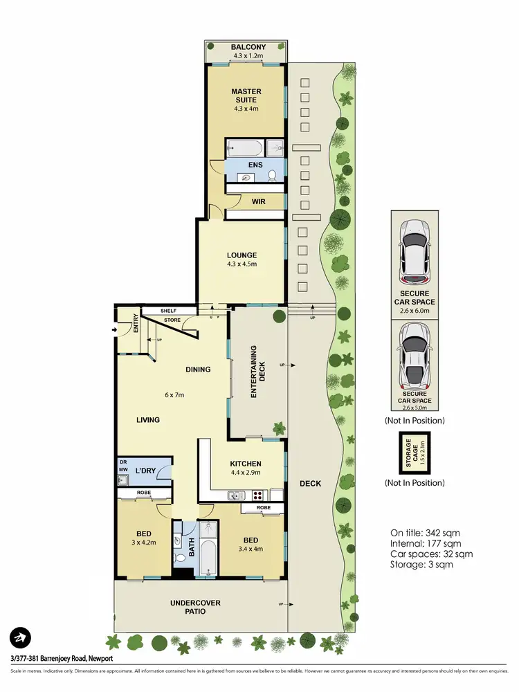 Floorplan of Homely apartment listing, 3/53 Foamcrest Avenue, Newport NSW 2106