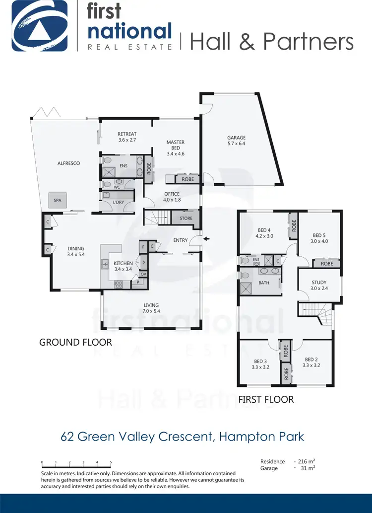 Floorplan of Homely house listing, 62 Green Valley Crescent, Hampton Park VIC 3976