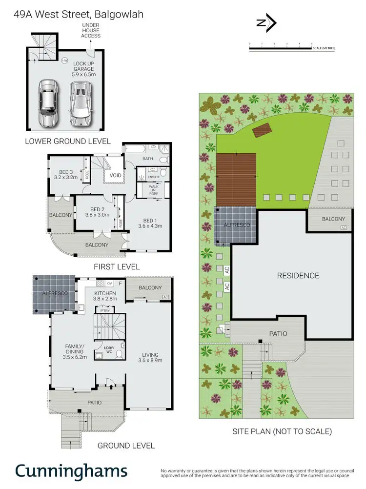 Floorplan of Homely townhouse listing, 49A West Street, Balgowlah NSW 2093