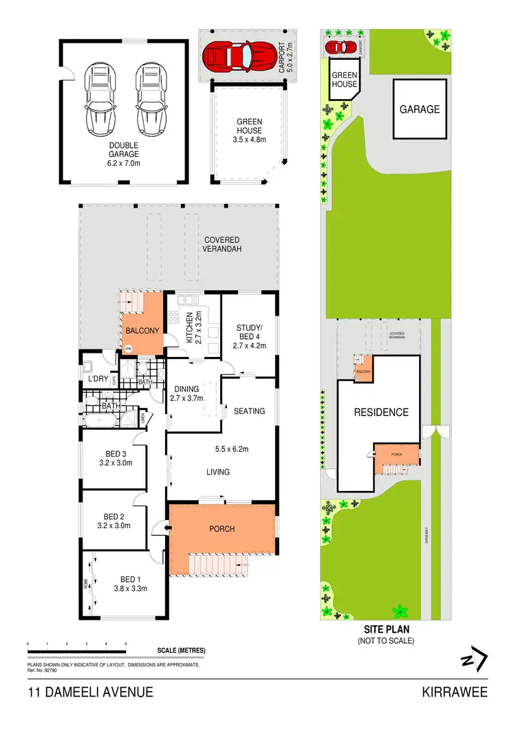 Floorplan of Homely house listing, 11 Dameeli Avenue, Kirrawee NSW 2232