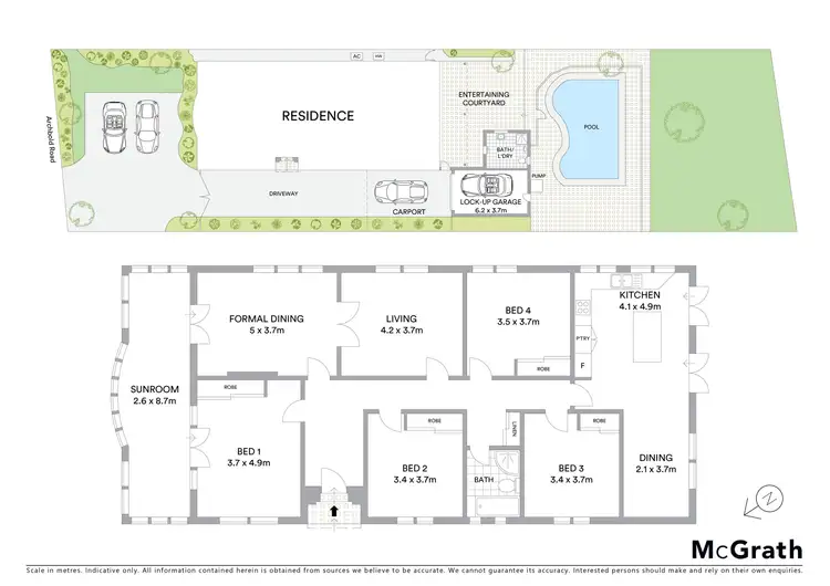 Floorplan of Homely house listing, 38 Archbold Road, Roseville NSW 2069