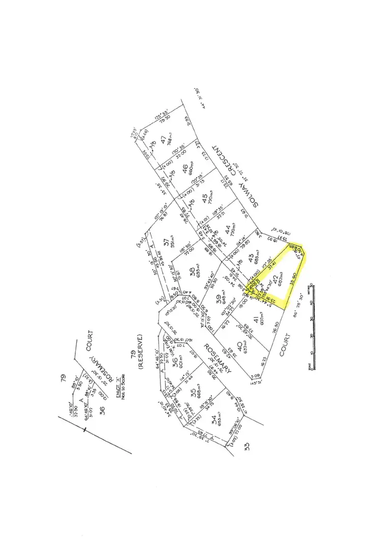 Floorplan of Homely land listing, 50 Solway Crescent, Encounter Bay SA 5211