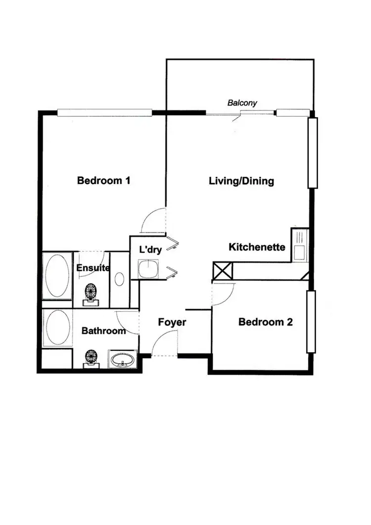 Floorplan of Homely unit listing, 83/62 Seaview Avenue, Wirrina Cove SA 5204
