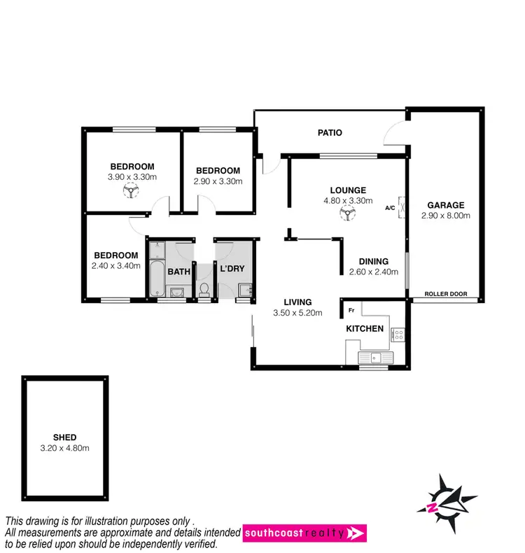 Floorplan of Homely house listing, 45 Joy Street, Encounter Bay SA 5211