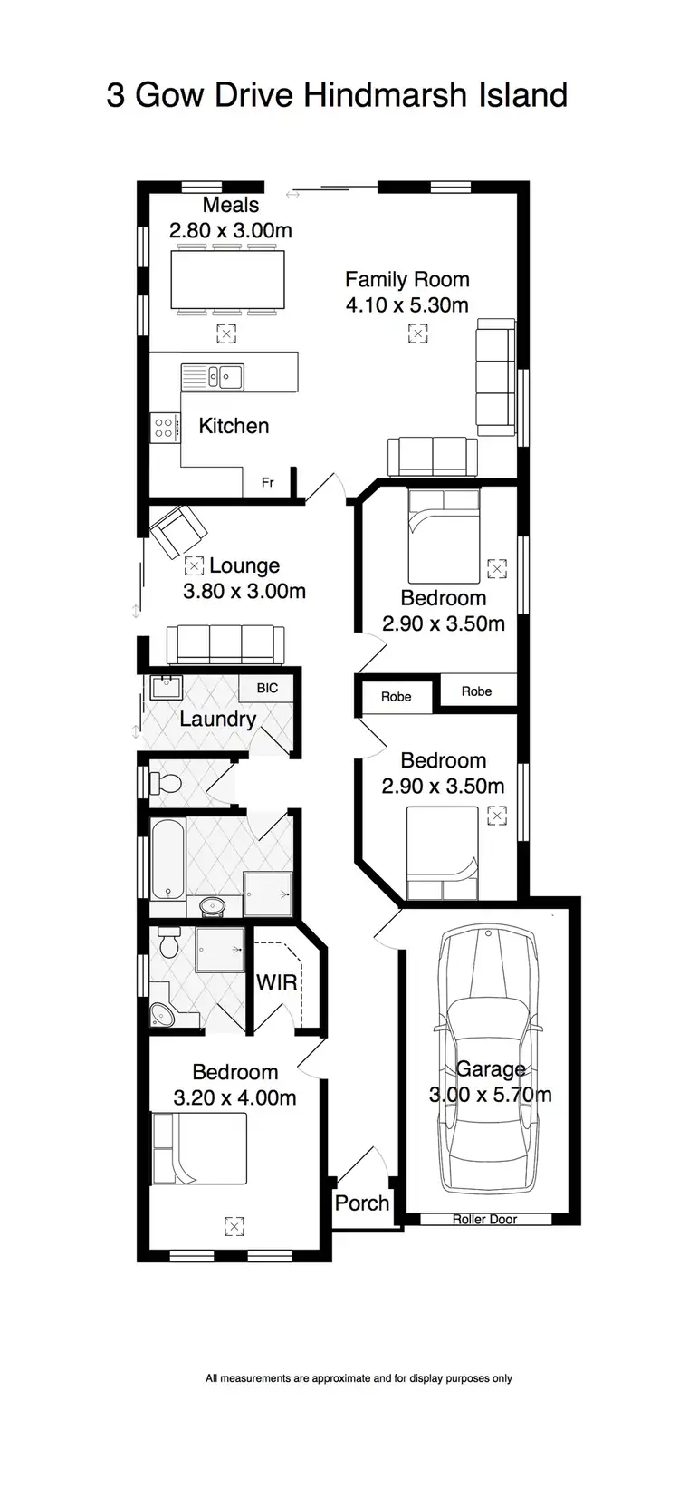 Floorplan of Homely house listing, 3 Gow Drive, Hindmarsh Island SA 5214