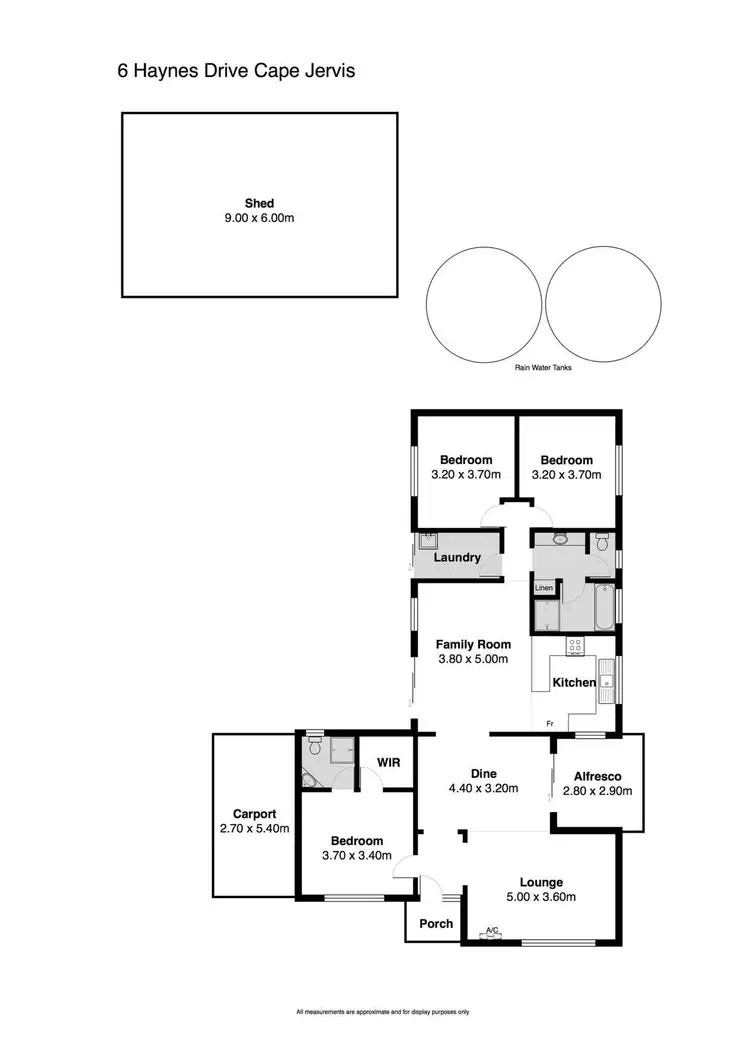 Floorplan of Homely house listing, 6 Haynes Drive, Cape Jervis SA 5204
