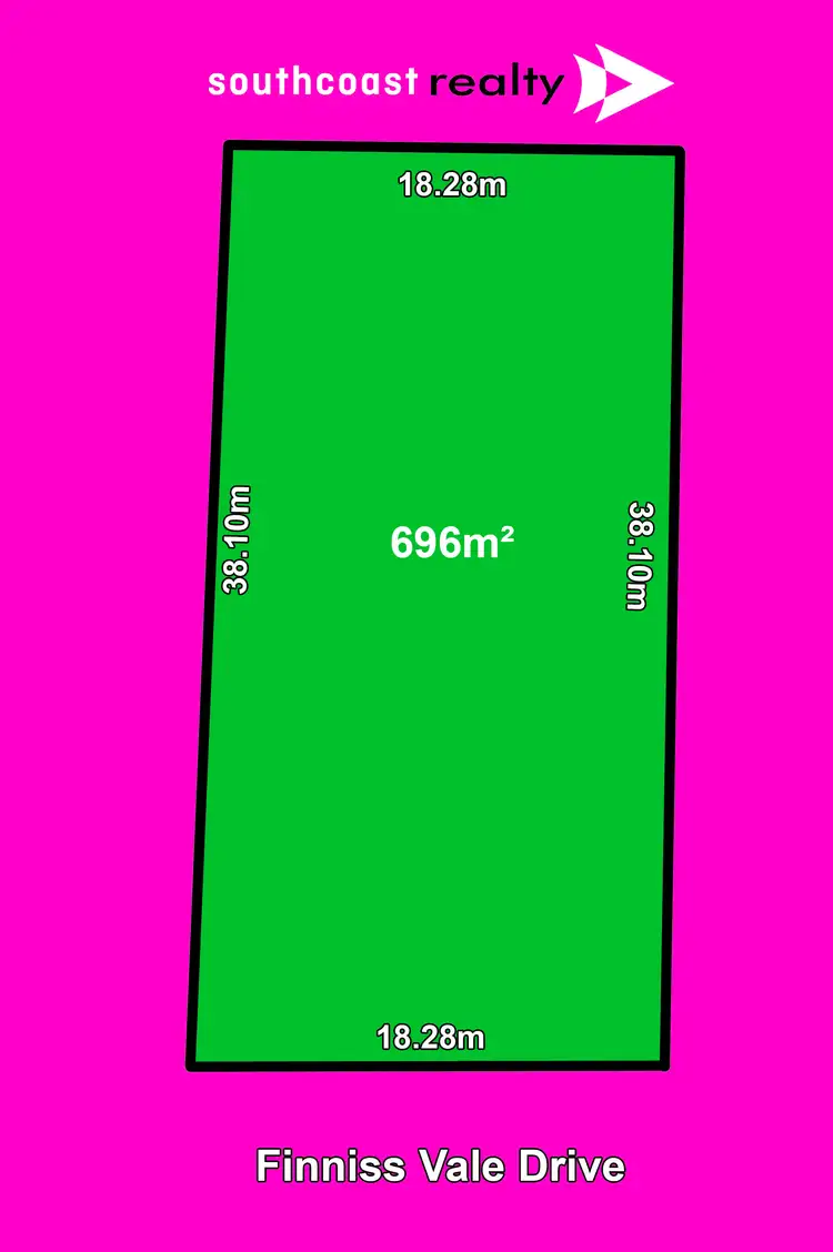 Floorplan of Homely land listing, 36 Finniss Vale Drive, Second Valley SA 5204