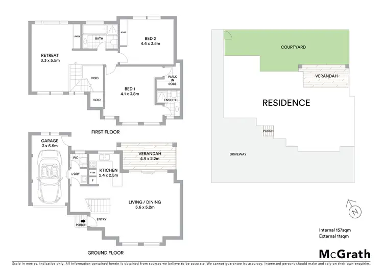Floorplan of Homely townhouse listing, 2/17 Kulgoa Street, Blue Bay NSW 2261