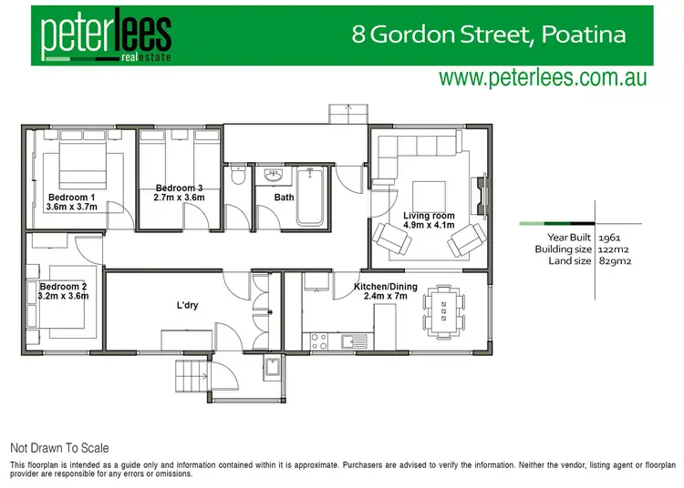 Floorplan of Homely house listing, 8 Gordon Street, Poatina TAS 7302