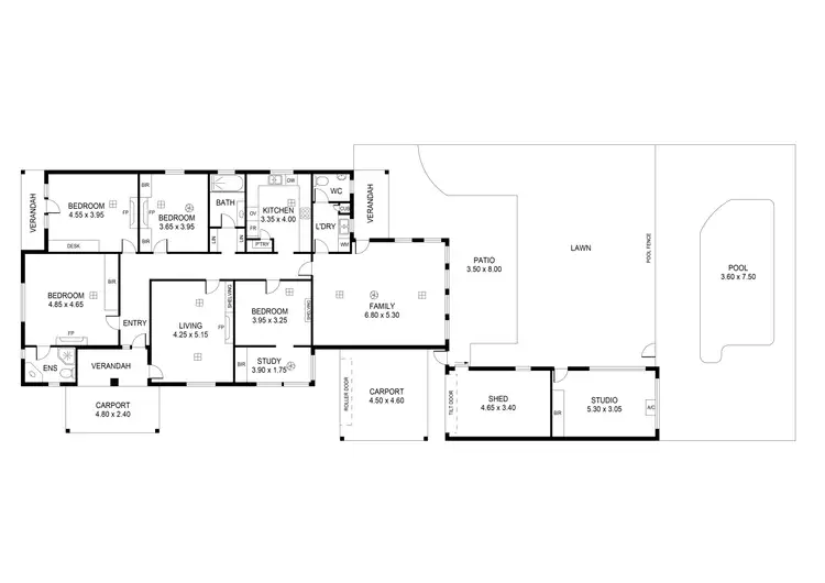 Floorplan of Homely house listing, 33 Dutton Terrace, Medindie SA 5081