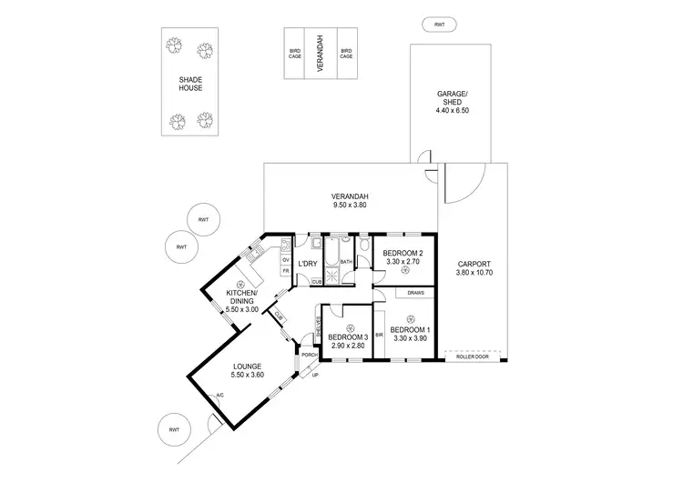 Floorplan of Homely house listing, 18 Johnson Street, Pooraka SA 5095