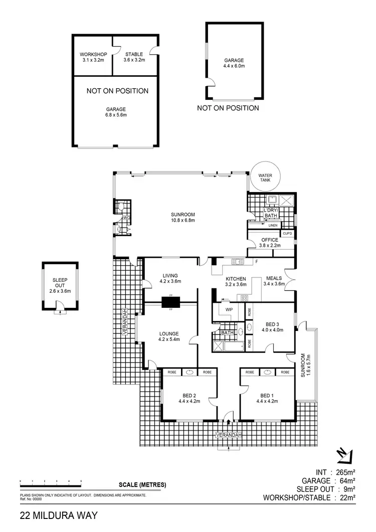 Floorplan of Homely rural property listing, 22 Mildura Way, Charlton VIC 3525