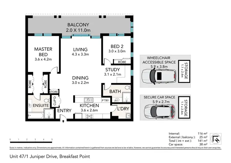 Floorplan of Homely apartment listing, 47/1 Juniper Drive, Breakfast Point NSW 2137