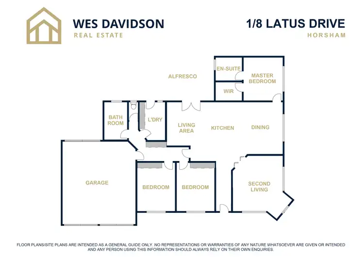 Floorplan of Homely townhouse listing, 1/8 Latus Drive, Horsham VIC 3400