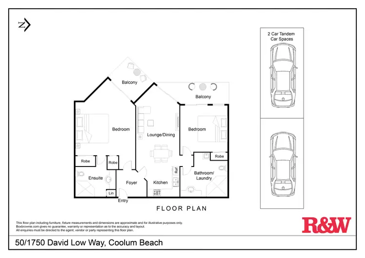Floorplan of Homely unit listing, 50/1750-1764 David Low Way, Coolum Beach QLD 4573